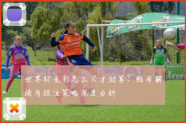 世界杯竞彩怎么买才划算？赔率解读与投注策略深度分析