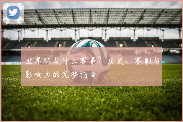 世界杯是什么赛事？历史、赛制与影响力的完整指南