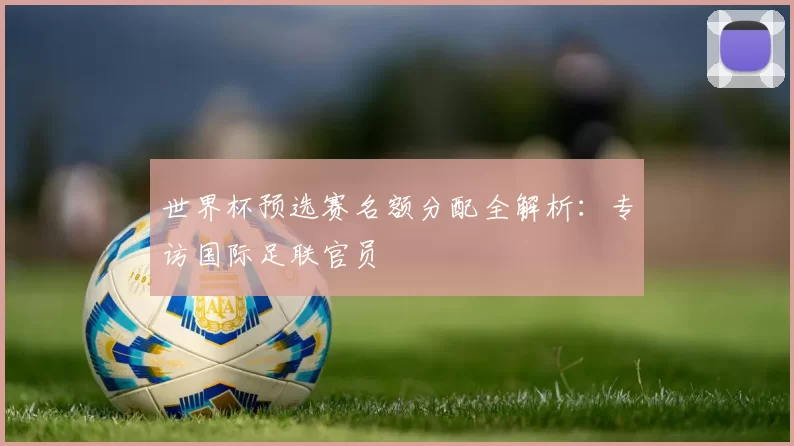 世界杯预选赛名额分配全解析：专访国际足联官员