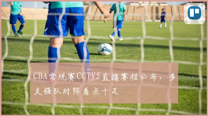 CBA常规赛CCTV5直播赛程公布，多支强队对阵看点十足
