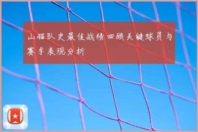 山猫队史最佳战绩回顾关键球员与赛季表现分析