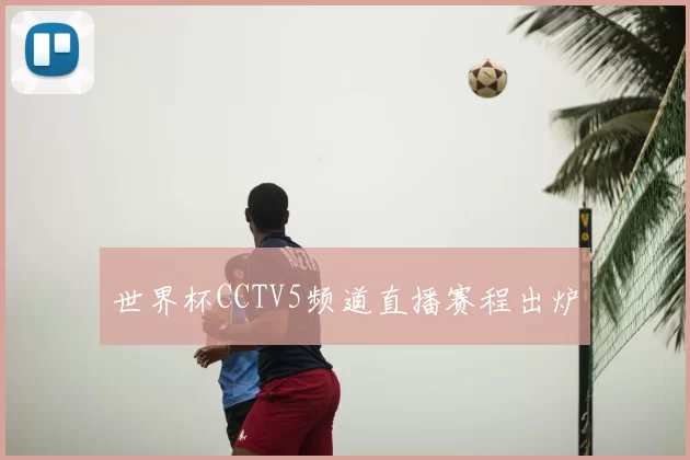 世界杯CCTV5频道直播赛程出炉